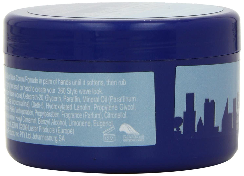 Utilisation facile au quotidien grâce à la pomade S-Curl 360 de Luster's.