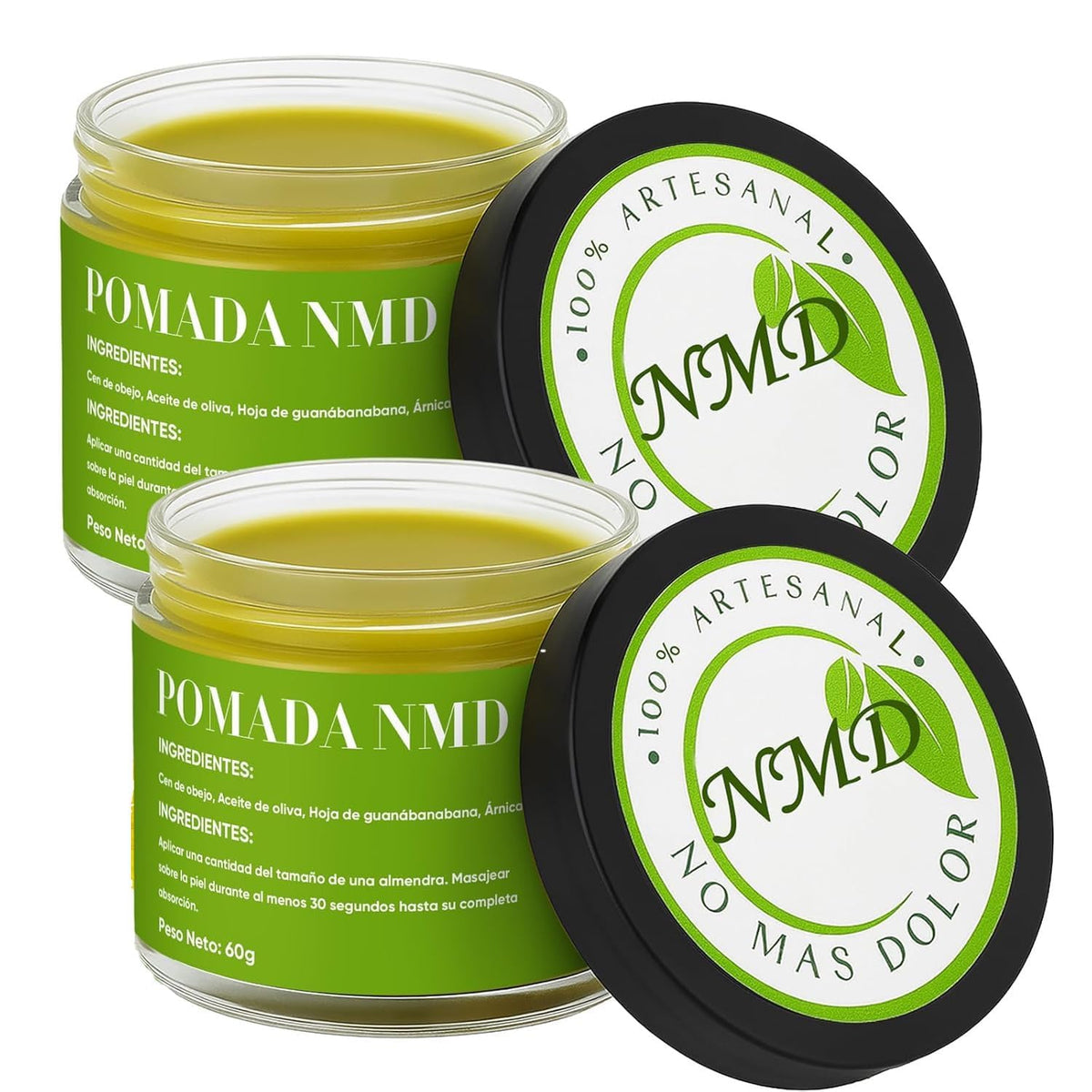 LustraBloom Crème NMD – huile d'olive et texture hydratante.