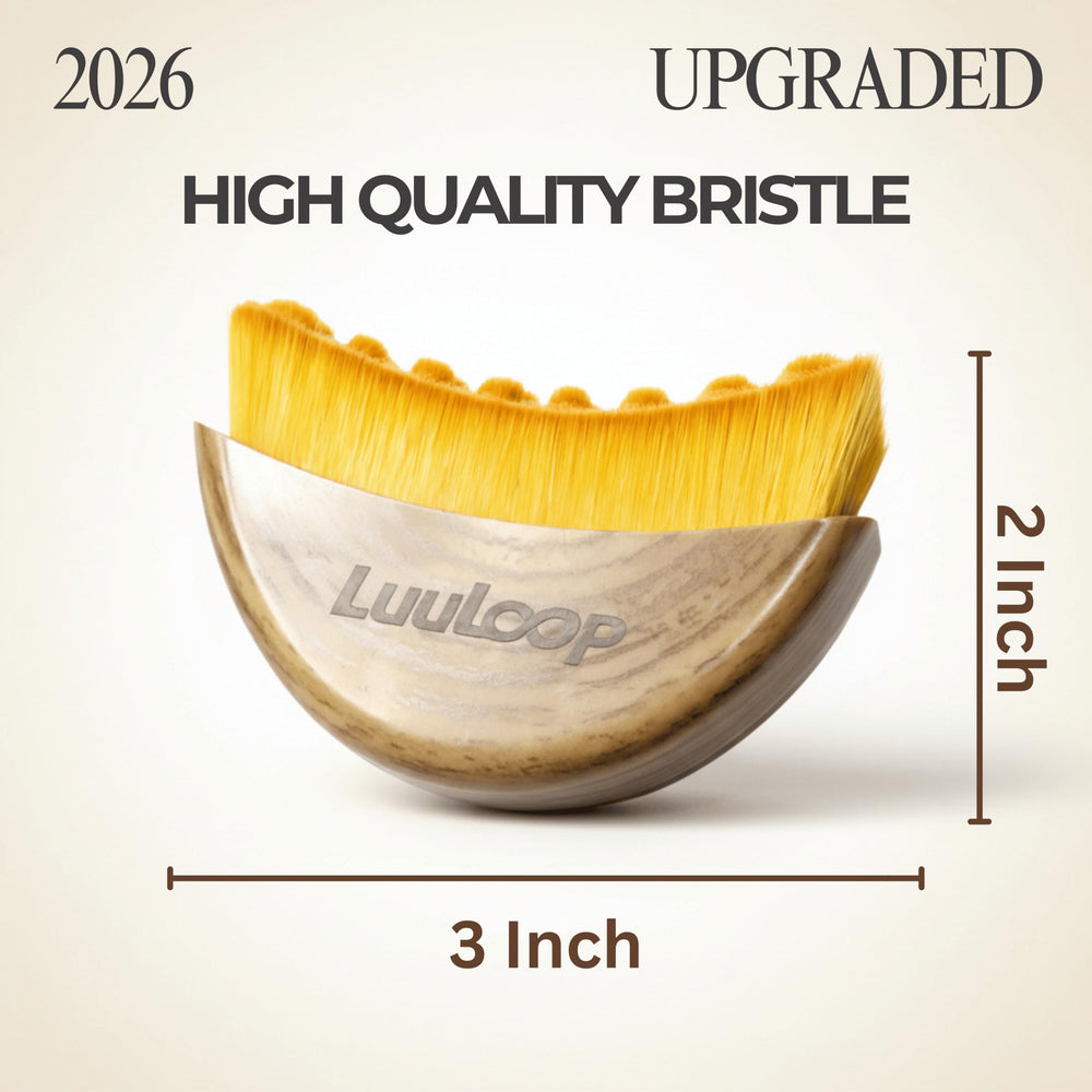 Brosse LuuLoop nettoie et prépare la peau au maquillage en douceur.