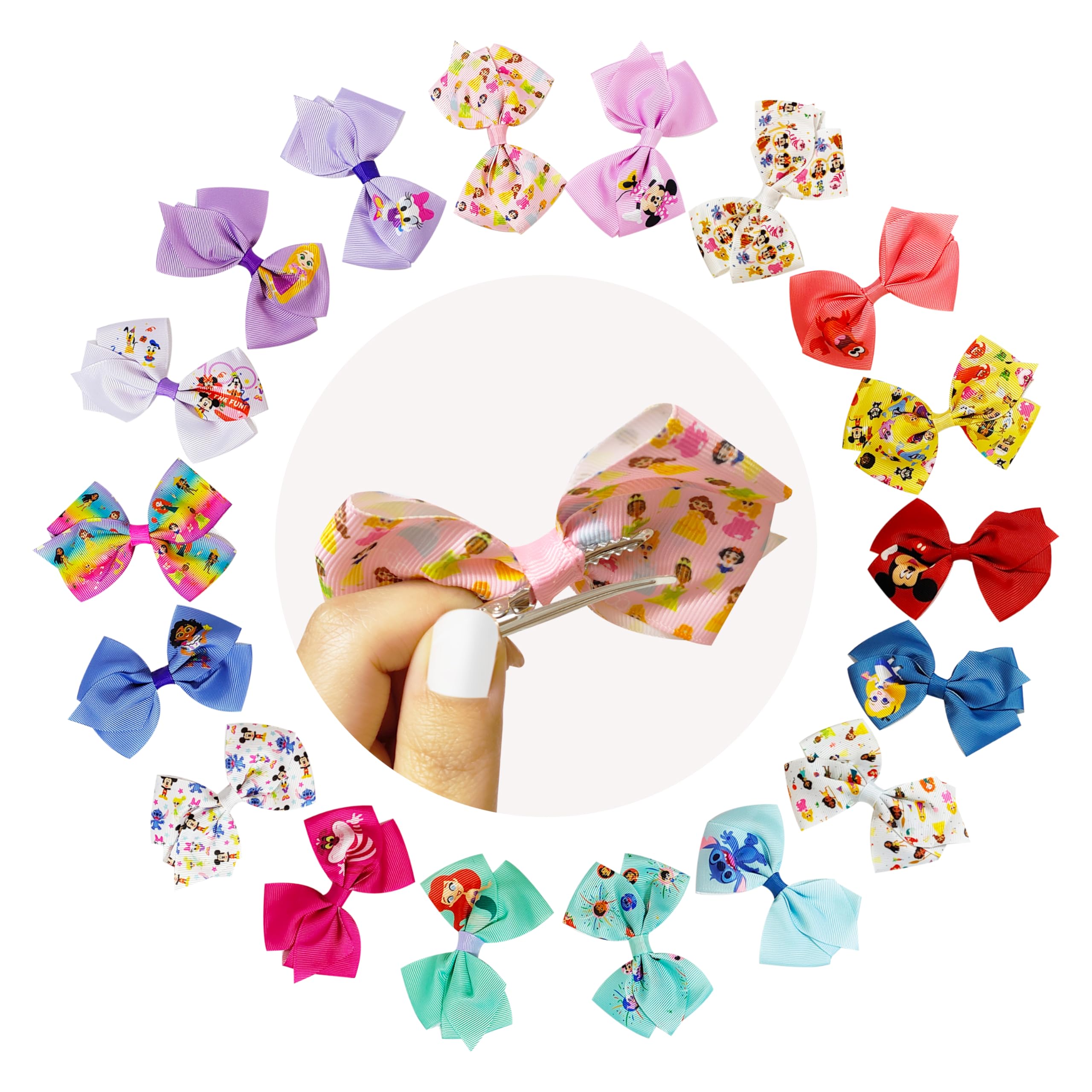 LUV HER: barrettes cheveux douces, protègent les cheveux durant la journée.