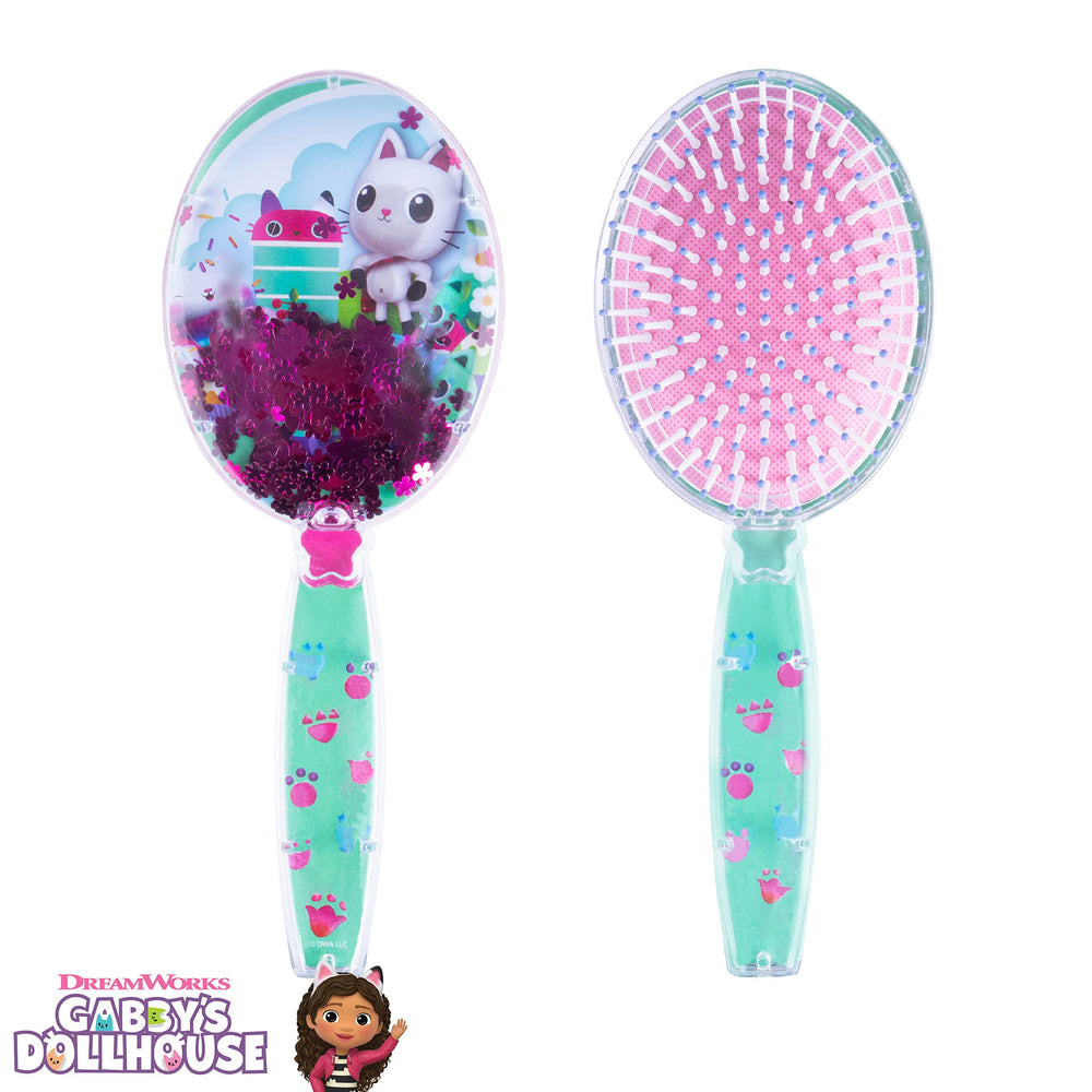 Brosse LUV HER Gabby's Dollhouse, démêlage doux grâce à des poils spécialisés.