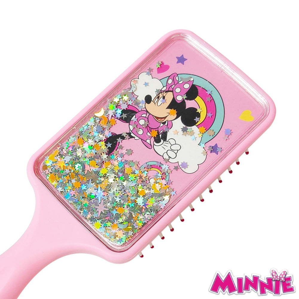 Brosse LUV HER avec Minnie Mouse, design ludique et attractif.