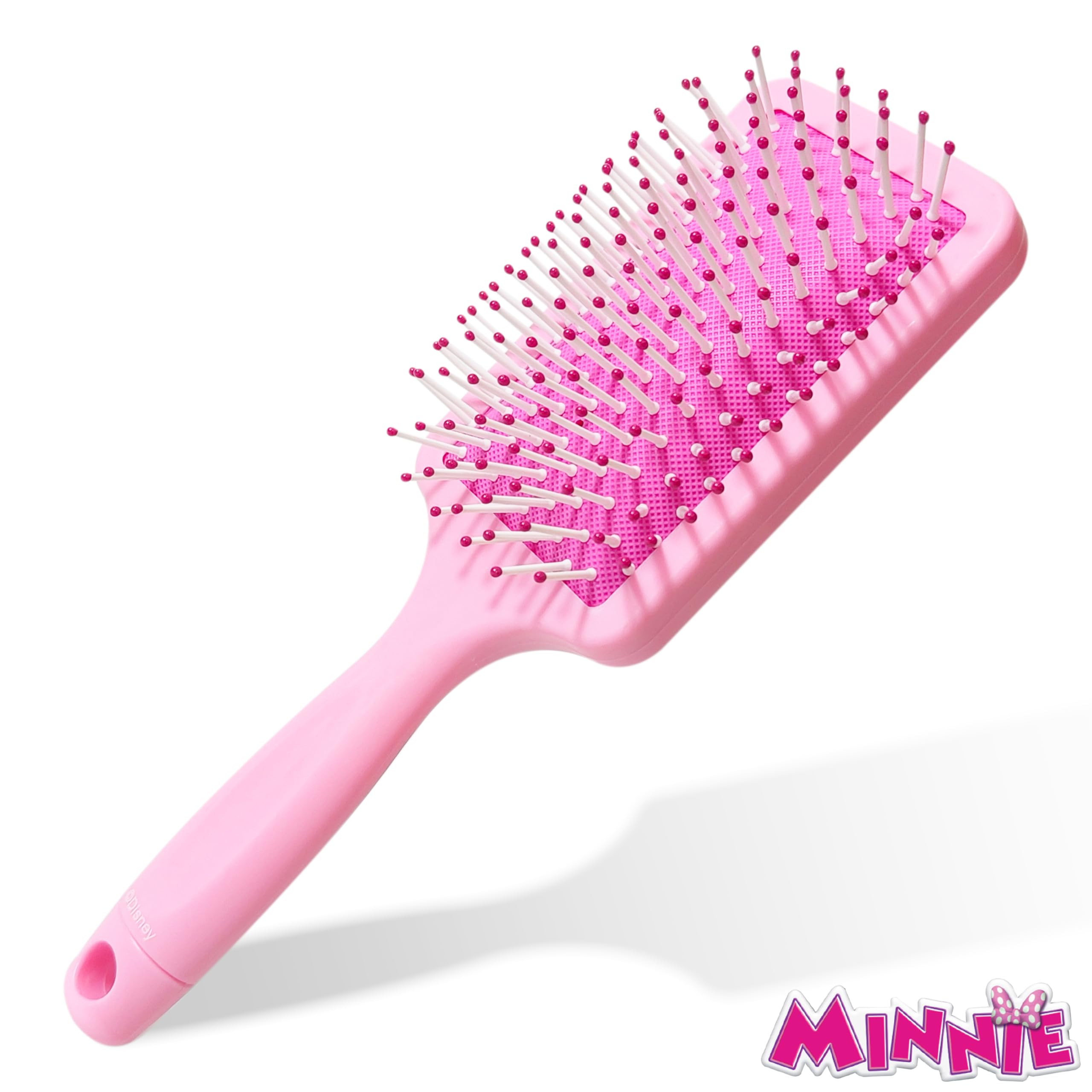 Brosse LUV HER utilisable sur cheveux mouillés ou secs, pratique.