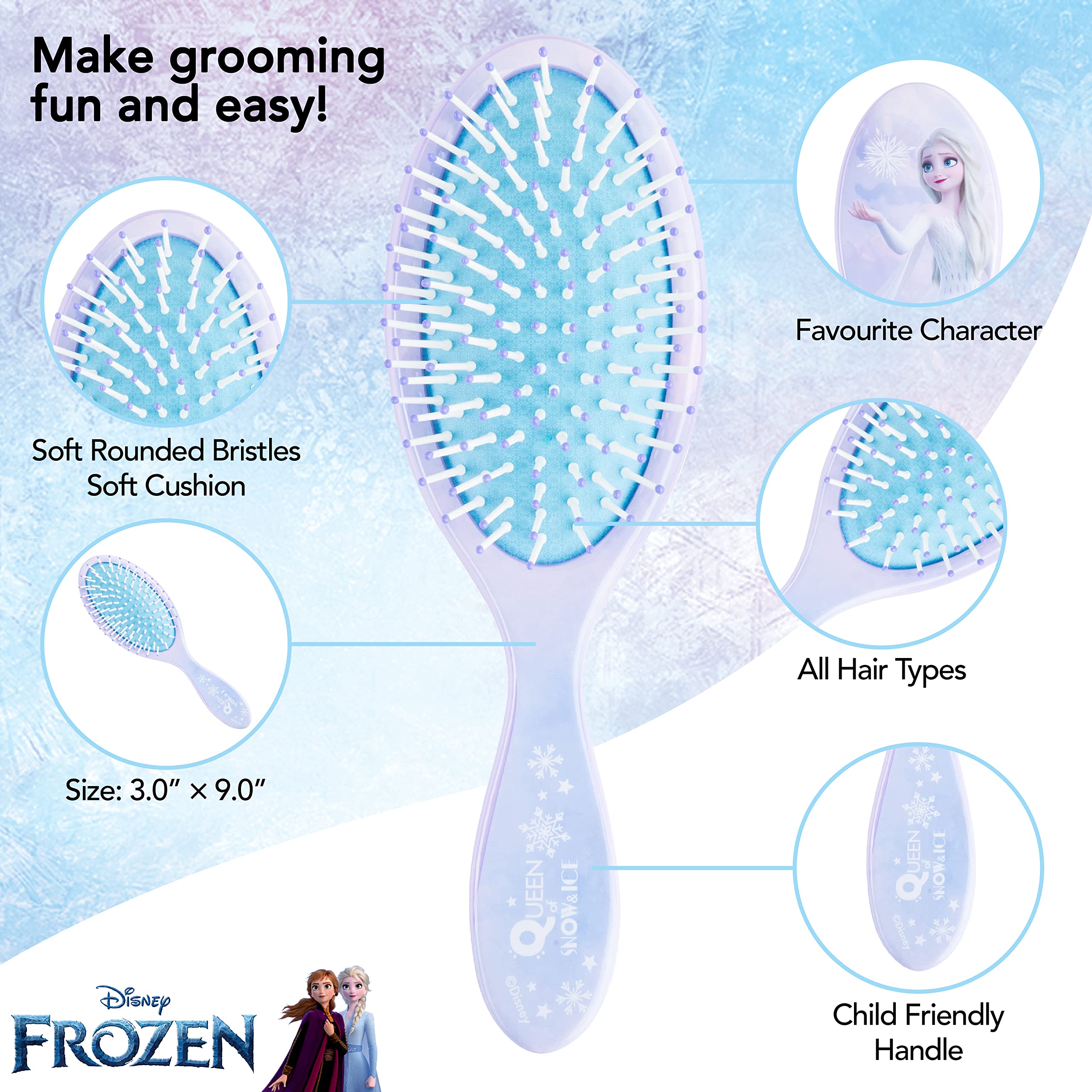 Chouchou Frozen violet LUV HER pour ajouter une touche enchantée