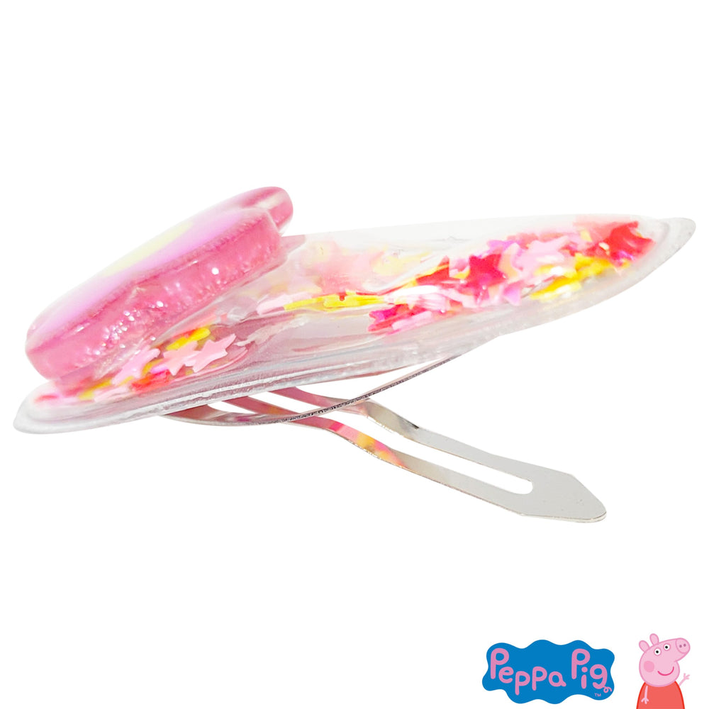 Pinces cheveux multicolores LUV HER – touches festives pour un style gai.
