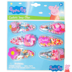 Pinces cheveux LUV HER Peppa Pig – ensemble 6 pièces pour un look ludique.