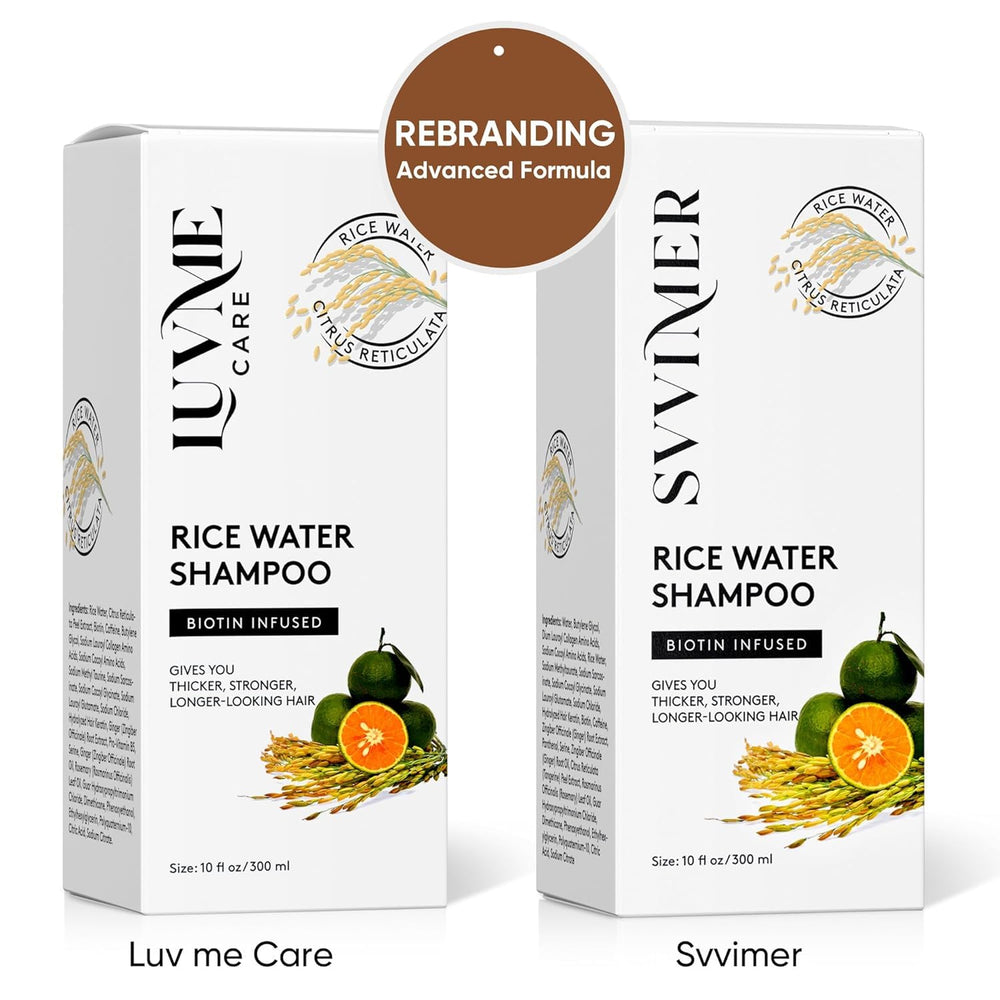 Luv Me Care hydratation durable et brillance pour cheveux nourris.