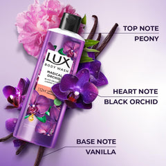Lux gel douche mousse douce – peau nette et souple après rinçage.
