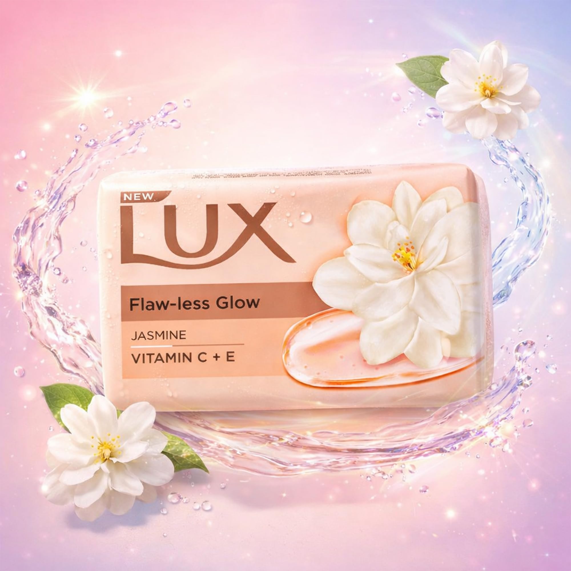 Lux Savon jasmin et amande – emballage élégant, idée cadeau parfaite.