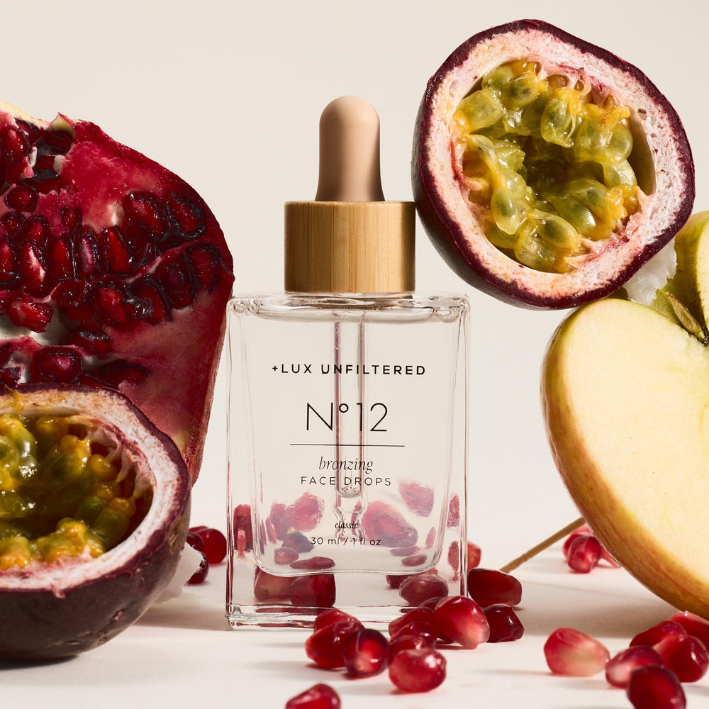 Lux Unfiltered N°12 application avec hydratant pour peau uniforme et douce