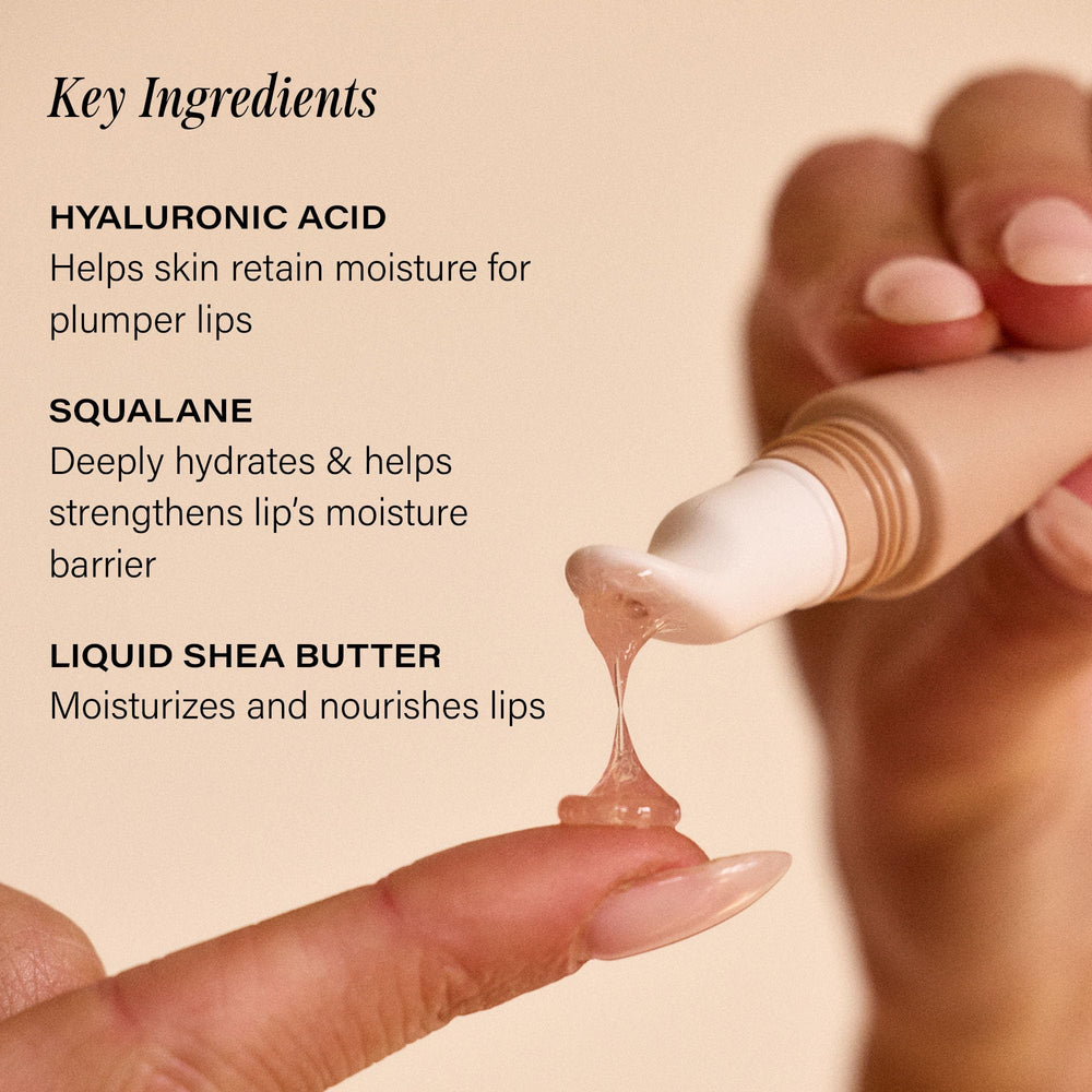 Lux Unfiltered N°15, hyaluronique et squalane pour lèvres douces et rebondies.