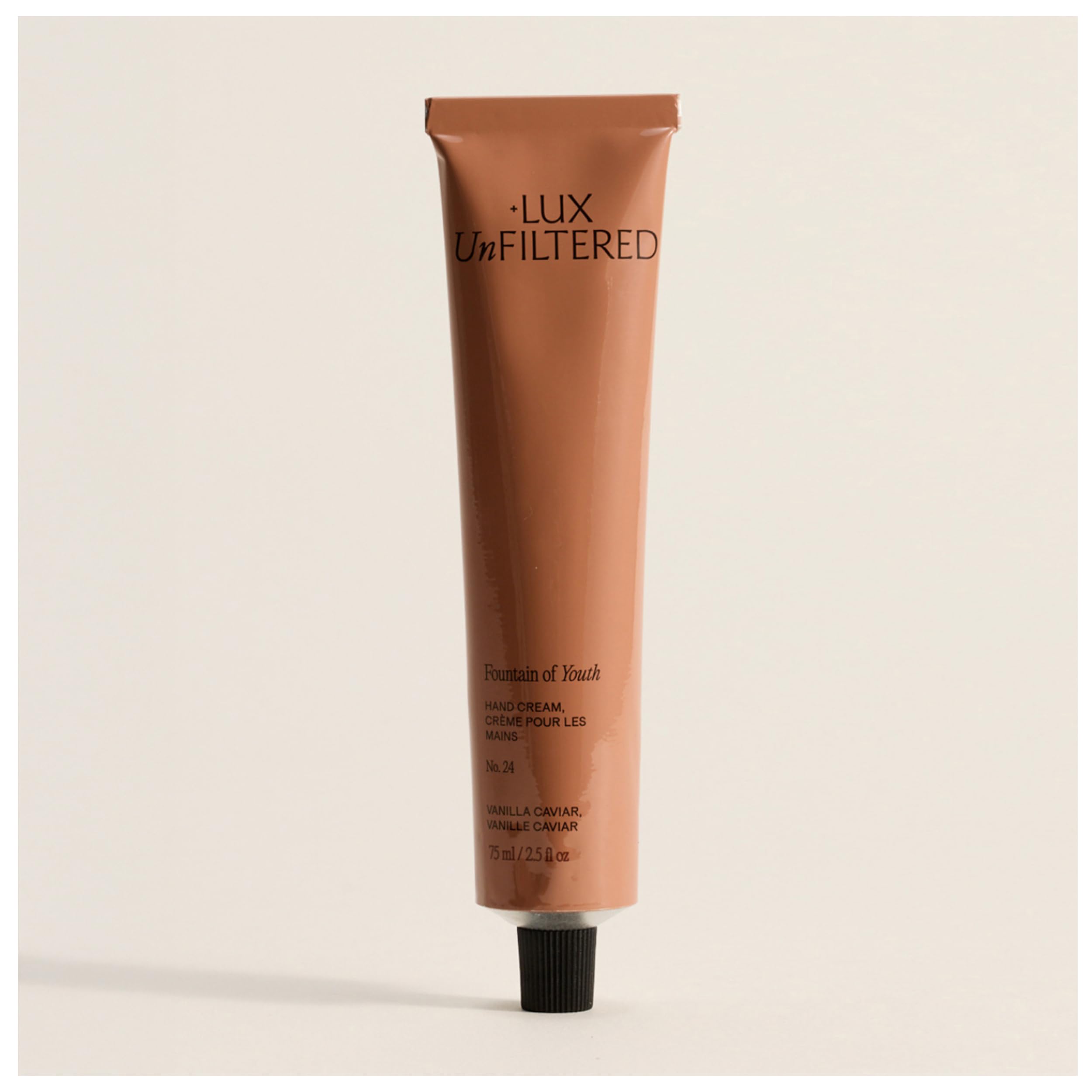 Lux Unfiltered N°24 crème mains: hydratation profonde pour douceur durable.