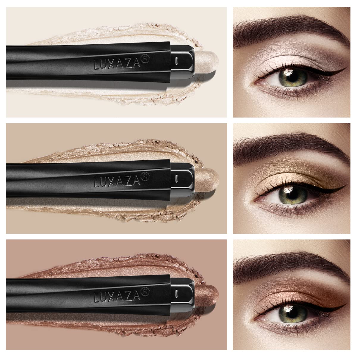 LUXAZA stylo-ombre-yeux-neutre-matte pour un fini naturel et durable.