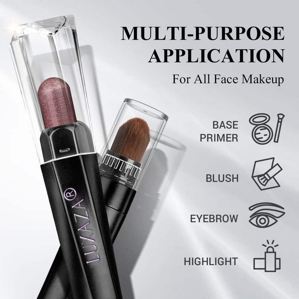 Crayon Ombre a Paupières LUXAZA brosse intégrée pour finitions nettes et smudge-free.