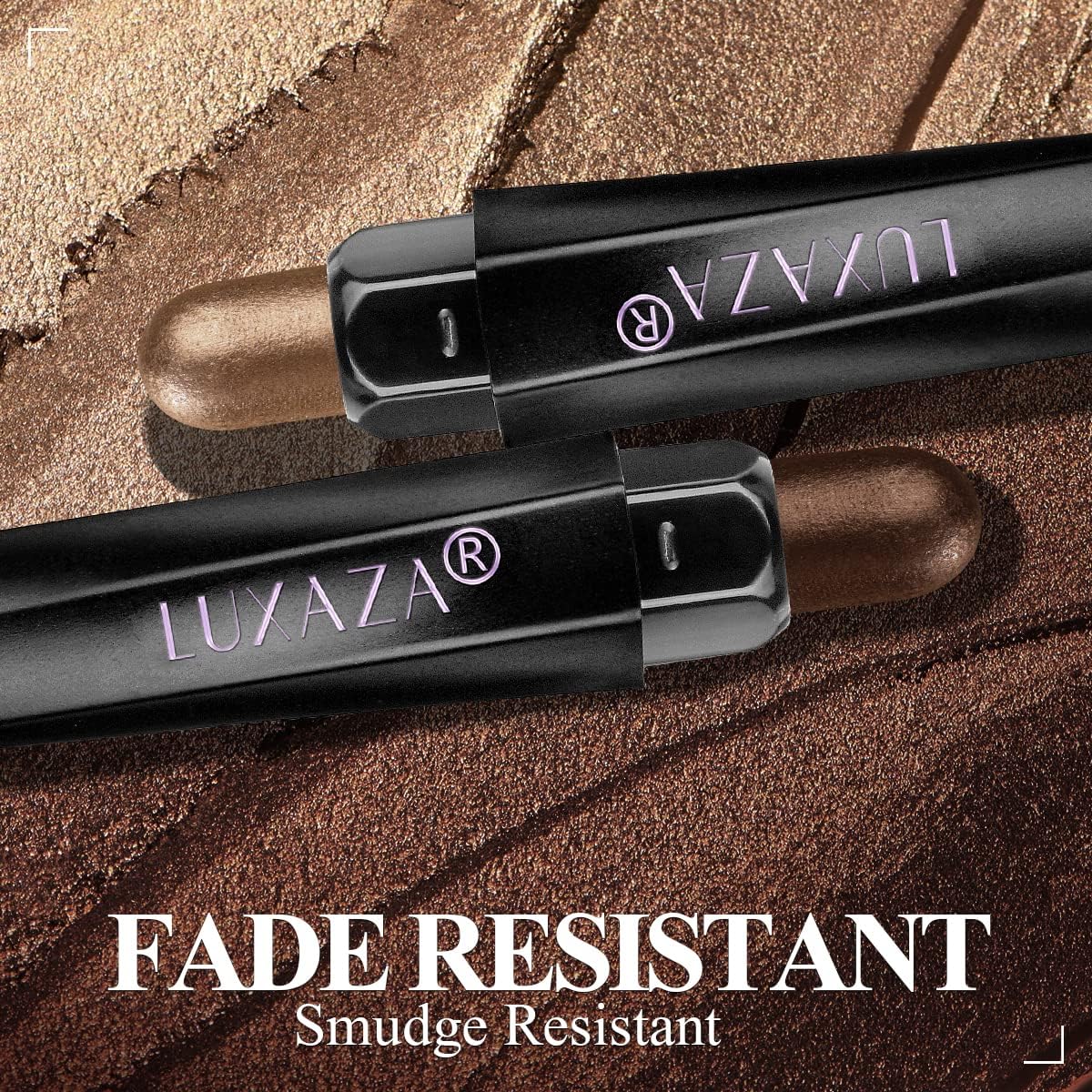 Luxaza crayon ombre nude rose, nuance universelle et usage polyvalent.