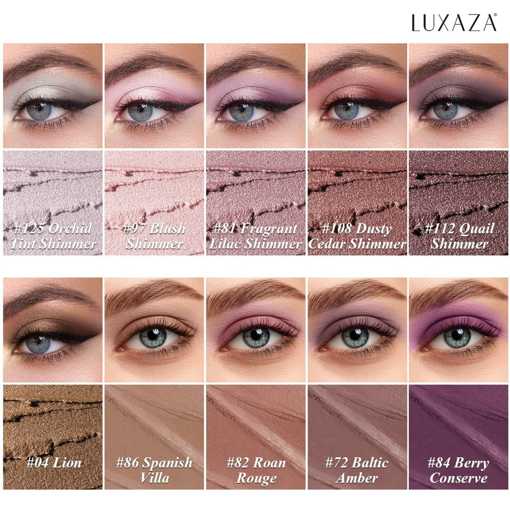 LUXAZA crayon-yeux longue tenue hydrofuge, couleur qui résiste.