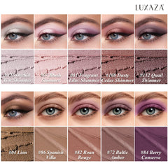 LUXAZA crayon-yeux longue tenue hydrofuge, couleur qui résiste.