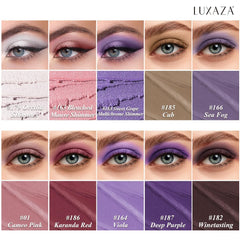 LUXAZA ombre-yeux-creme-glisse-souple: application lisse pour un maquillage rapide.