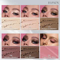 Teintes métalliques et mates de LUXAZA, couleur riche et multidimensionnelle.