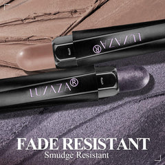 Luxaza Ombres Yeux Sticks Gris Violet: finish mat ou scintillant pour un regard modulable.