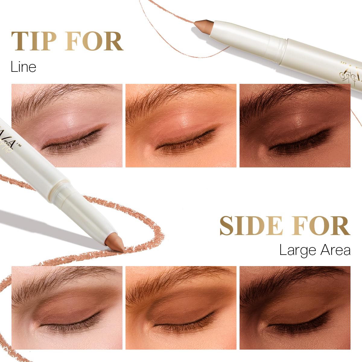 LUXAZA PRO taille-crayon intégré assure une pointe précise.