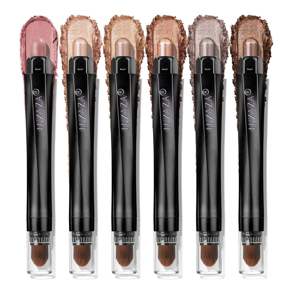 LUXAZA PRO bâton ombre neutre brun pour un look naturel et facile à appliquer.