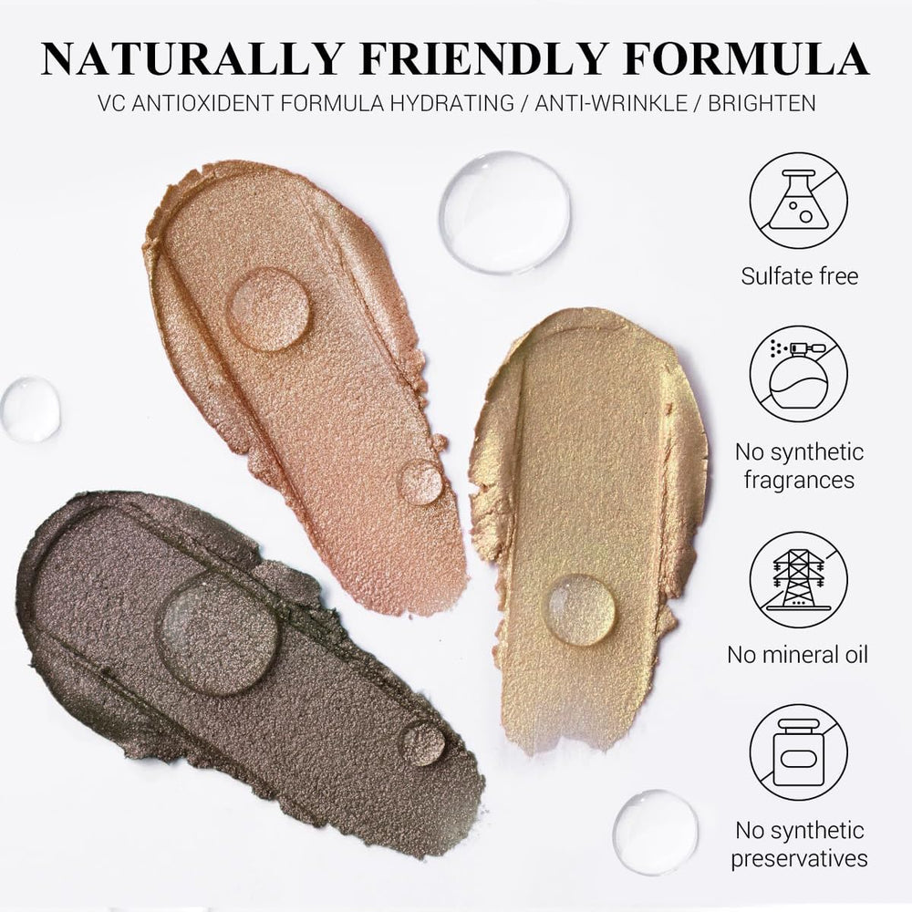 Luxaza Pro, collection d’ombres neutres polyvalentes pour tous les jours.