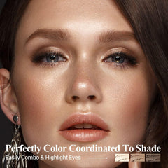 LUXAZA PRO crayon-ombre brun-nude pour définition précise et longue tenue.