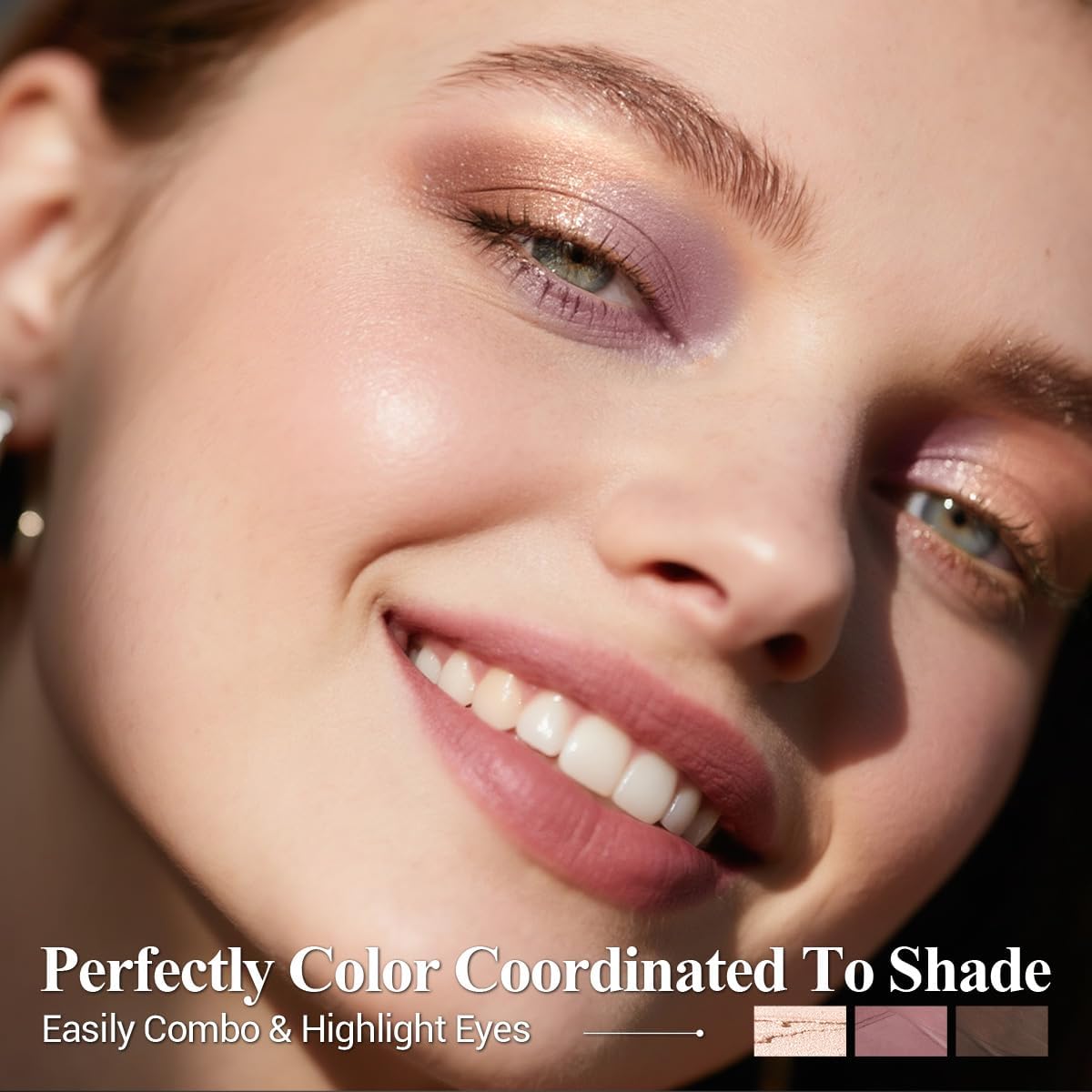Luxaza Pro built-in blending brush on the stick for easy color blending