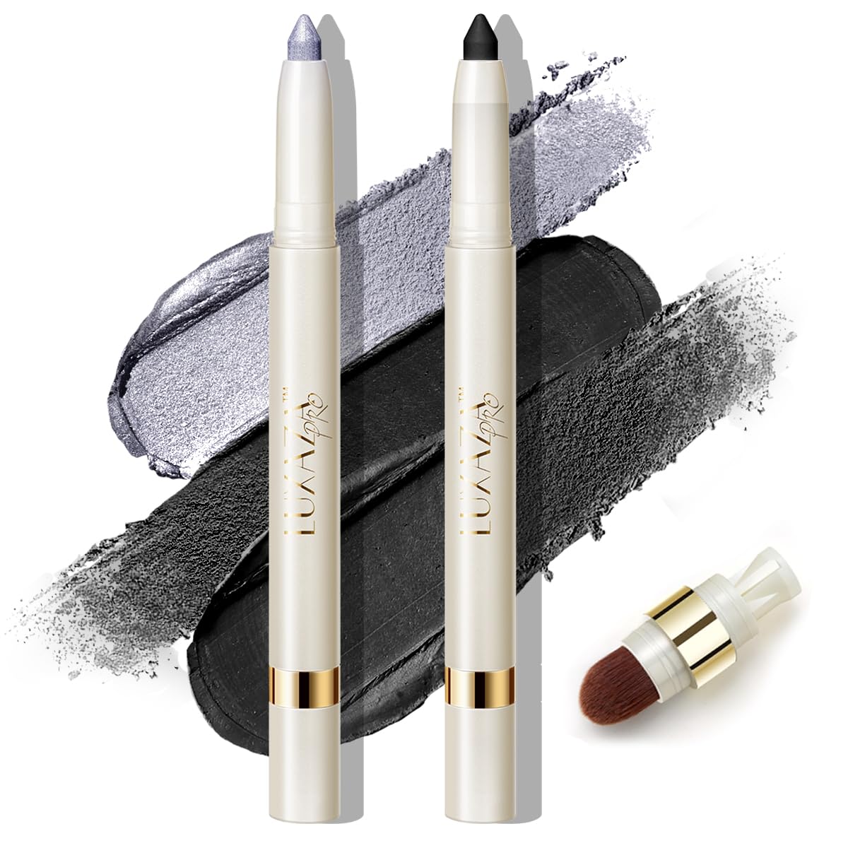 LUXAZA PRO Ombre-stick multi-usage avec texture crémeuse facile à appliquer.