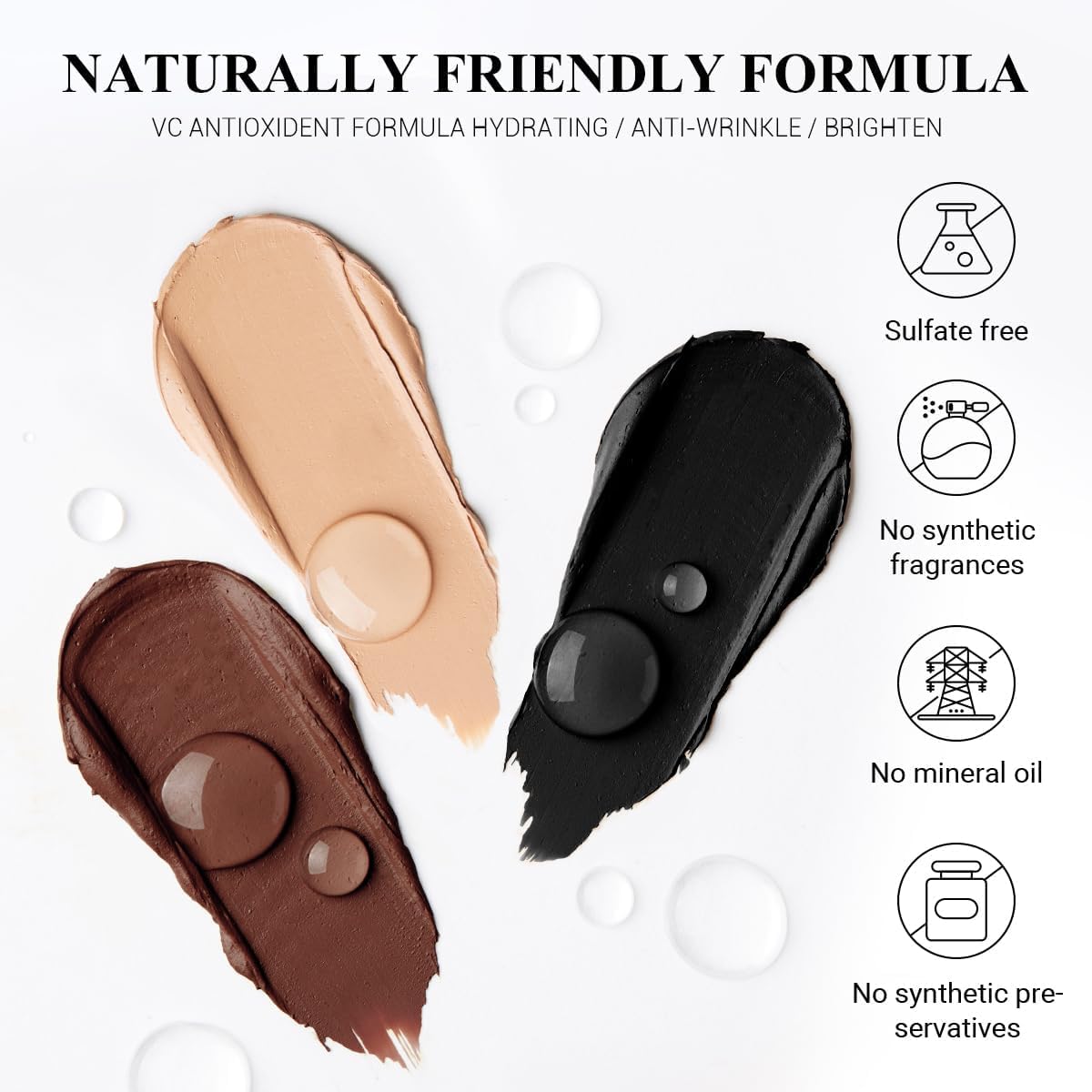 Palette neutre satinée et matte de LUXAZA PRO pour des combinaisons harmonieuses.