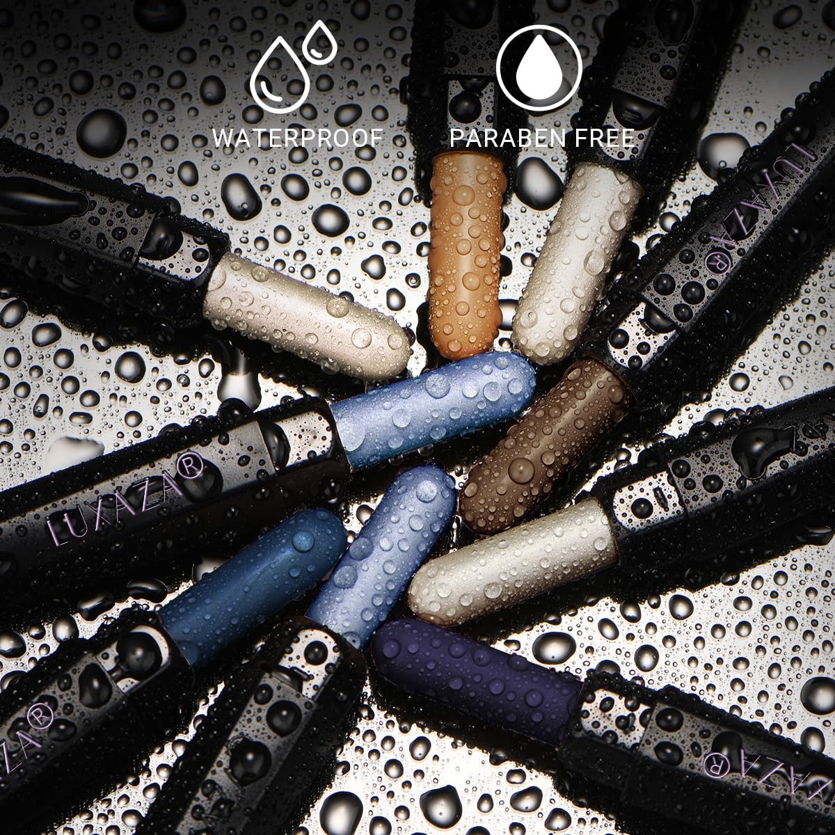 Pinceau intégré sur le crayon pour estomper sans bavures.