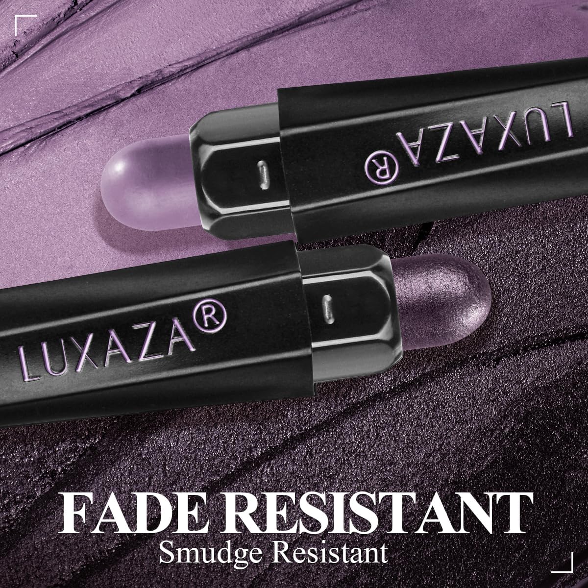 Pinceau intégré LUXAZA PRO ombre violet, dégradé net sans bavure