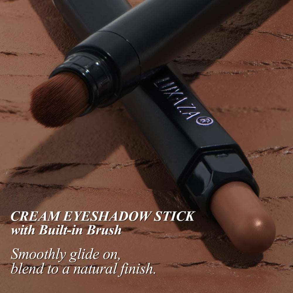 Smoky rose taupe palette from Luxaza Pro complements neutral looks
