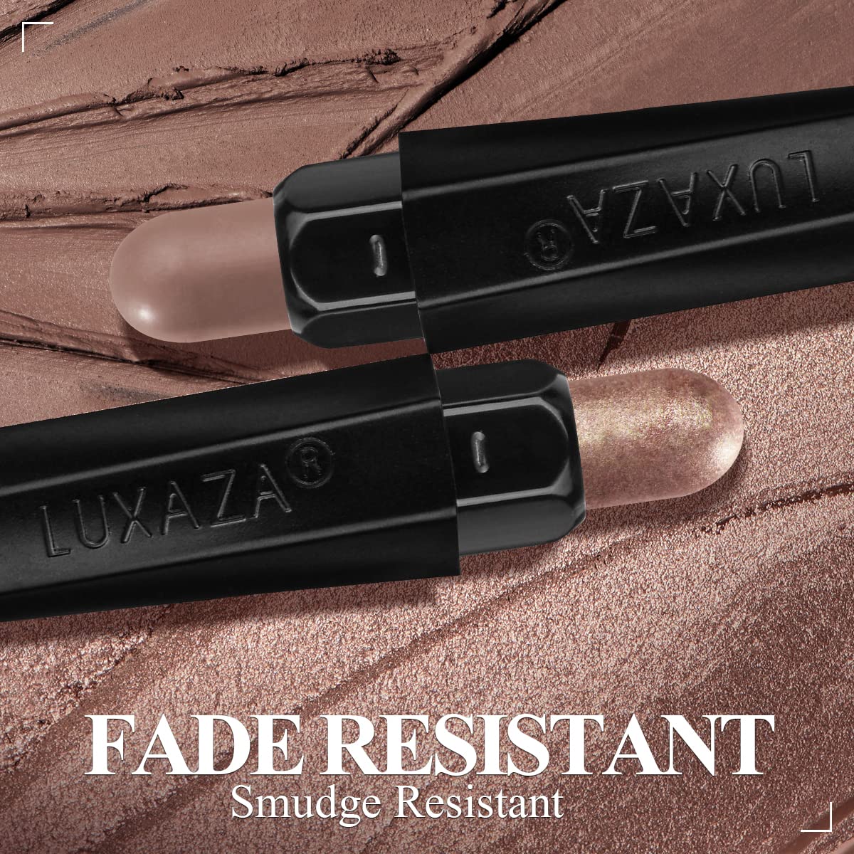 LUXAZA crayon marron fonce pour definir le regard avec precision.