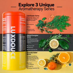 Luxdouce lot21 bombes-douche, ensemble spa à domicile pour revitalisation matinale.