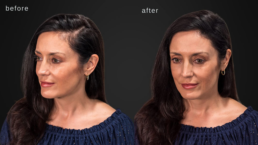 LUXE Professional Fibres capillaires: emballage sobre et élégant.