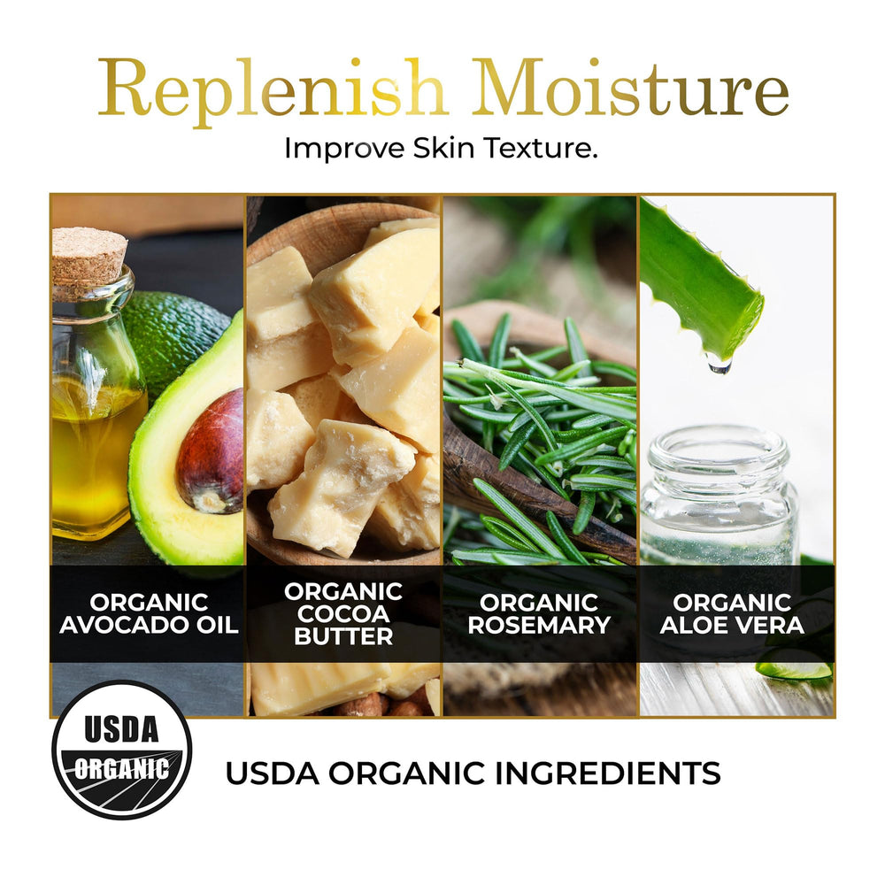 LUXEBEAUTY LuxeLotion – ingrédients organiques nourrissants pour tous les types de peau