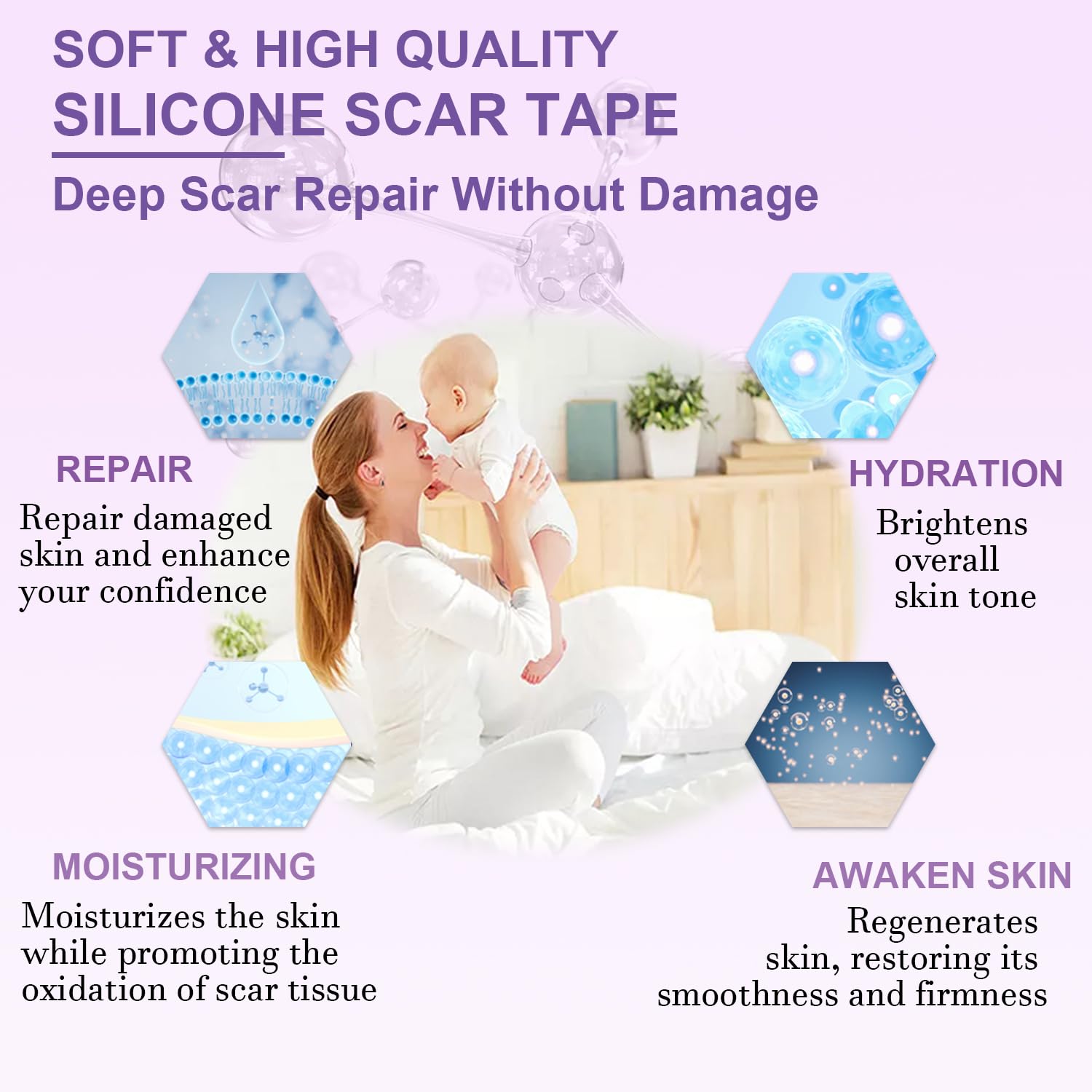 Luxefus bande scar silicone usage post-chirurgie: soutien quotidien et souplesse