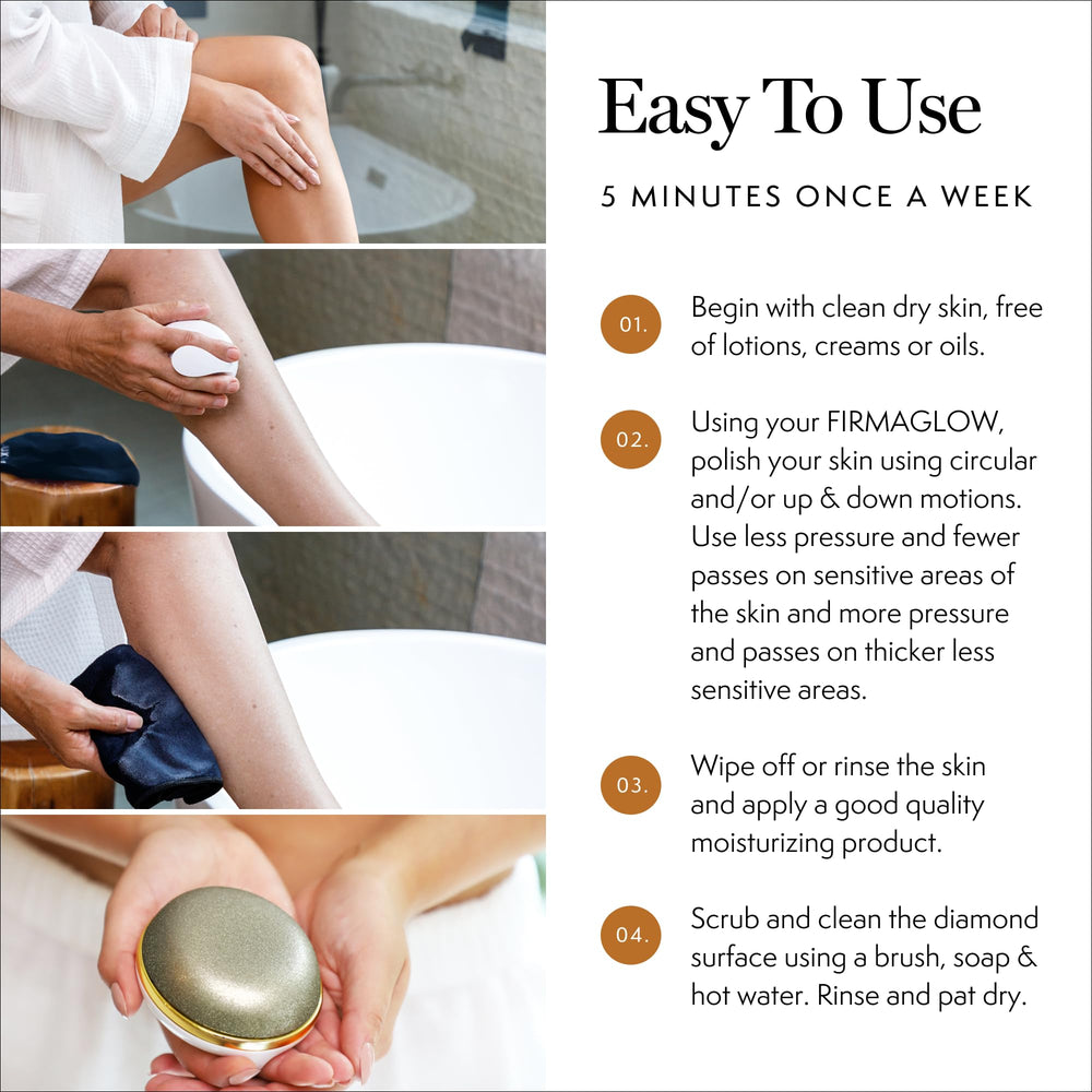Luxene Beauty Firmaglow peau du corps plus lisse après utilisation