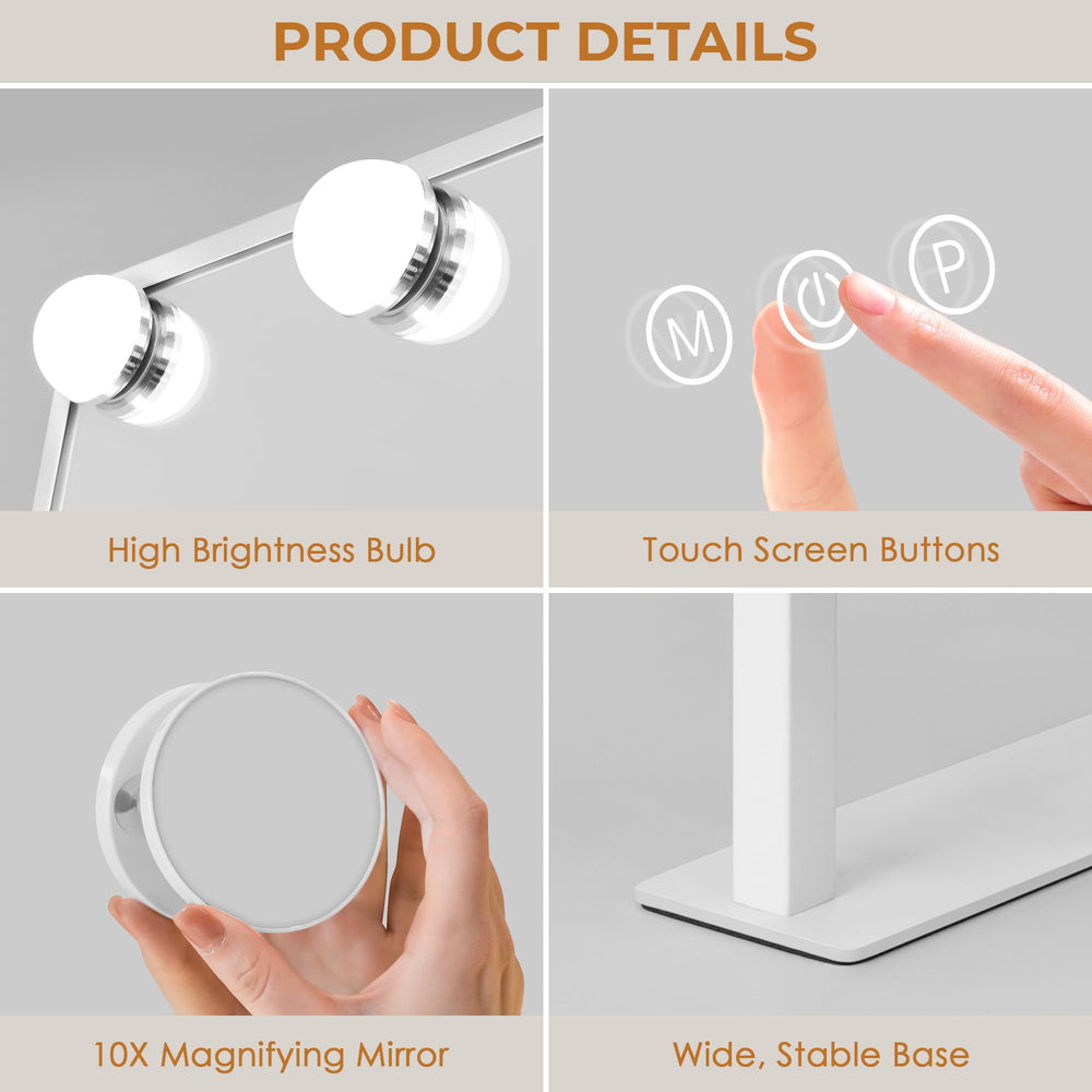Luxevue loupe 10x detachee pour gros plan