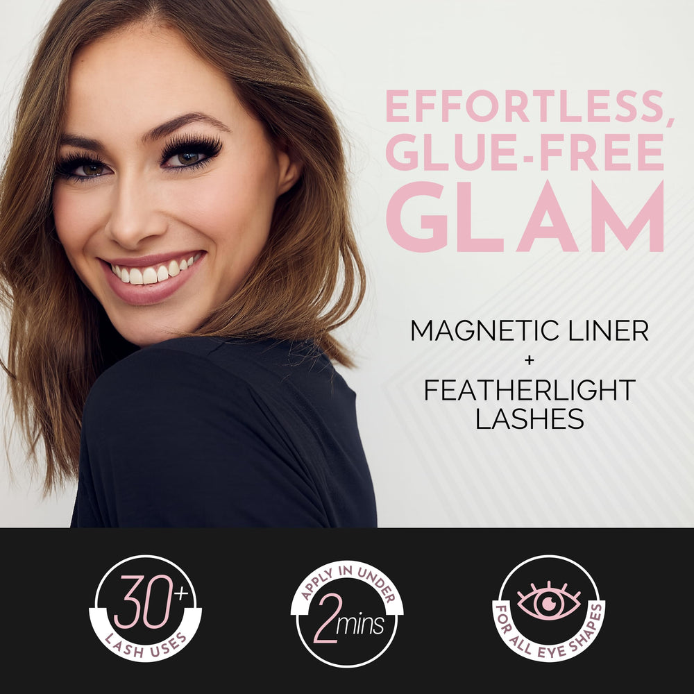 Luxillia eyeliner magnétique imperméable pour une tenue longue durée.