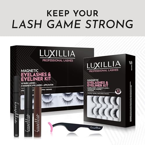 Luxillia Eyeliner Magnétique - résistance à l'eau pour une tenue durable