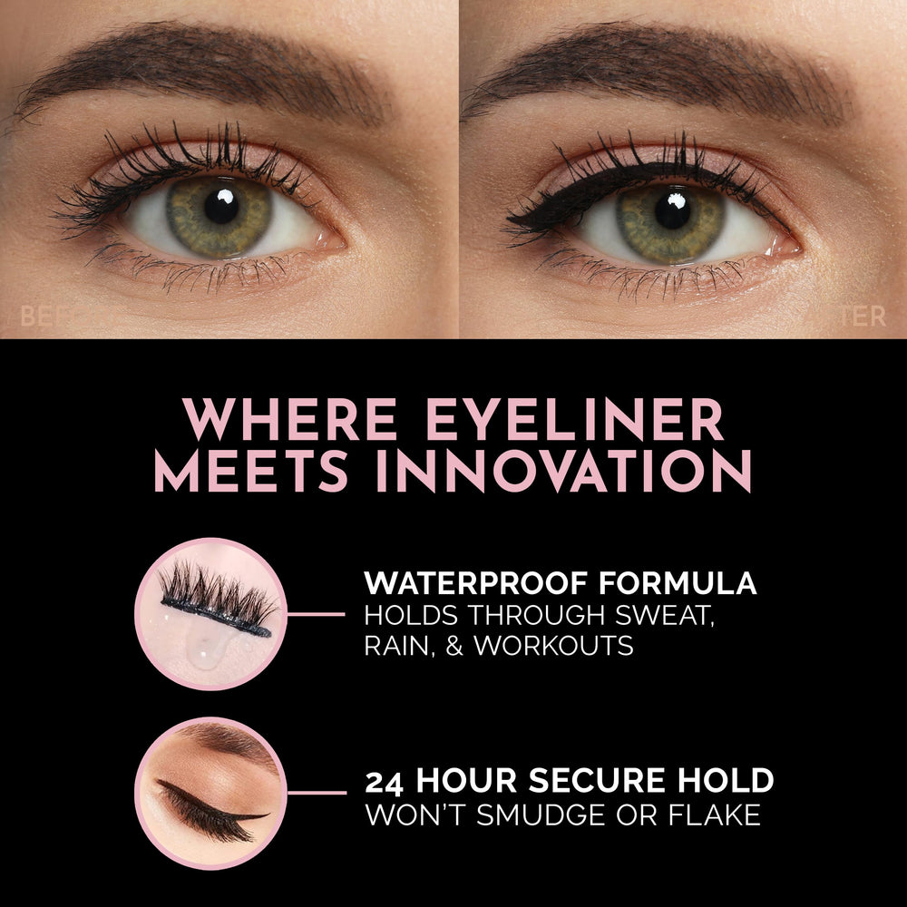Luxillia Eyeliner Magnétique - visuel de précision pour tracés nets