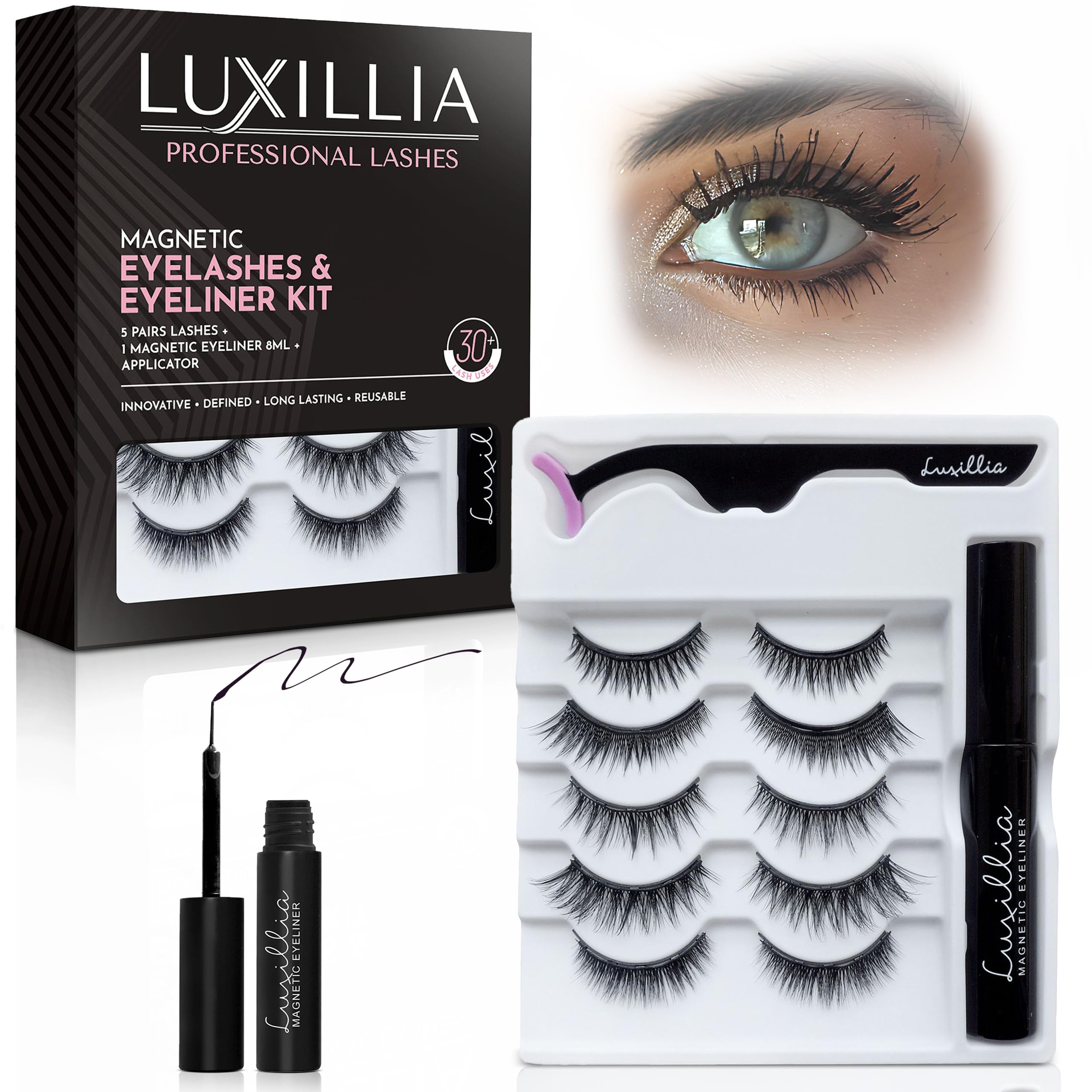 Luxillia kit-cils-magnetiques-naturels offre un regard discret