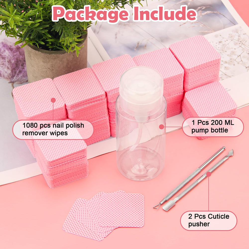 Luxiv ensemble-démaquillage-ongles-remover, valeur élevée et commodité.