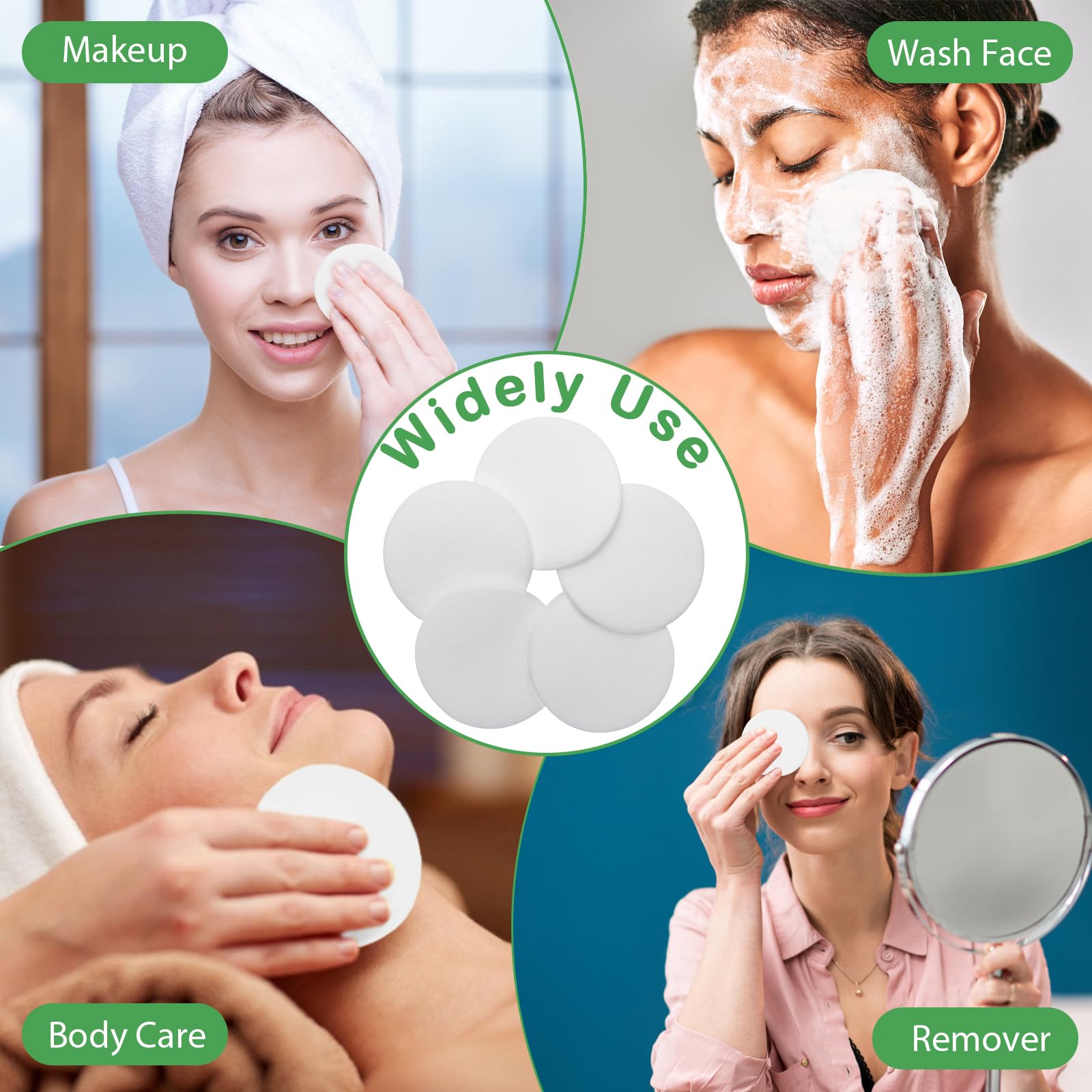 Éponge Luxiv exfoliation légère idéale pour peau sensible.