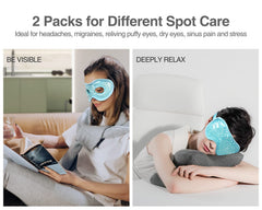 Ensemble de deux masques Luxtude, parfait pour partager et varier les usages.