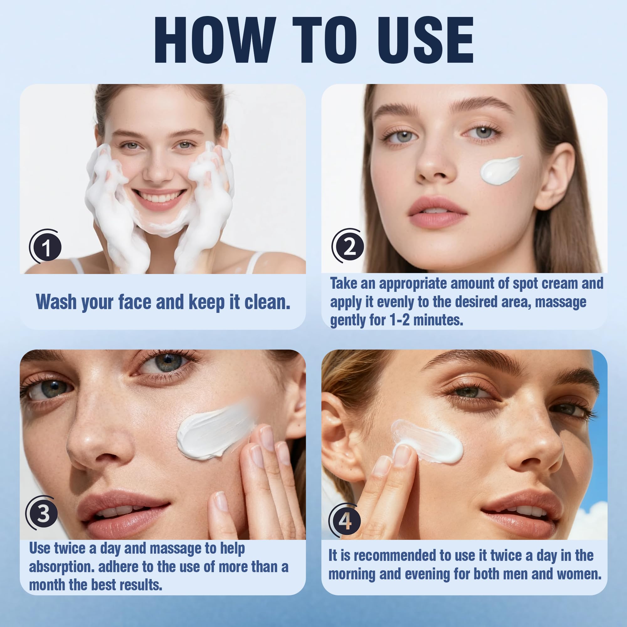 Luzia Glo Formule sans hydroquinone, parabènes et sulfates.