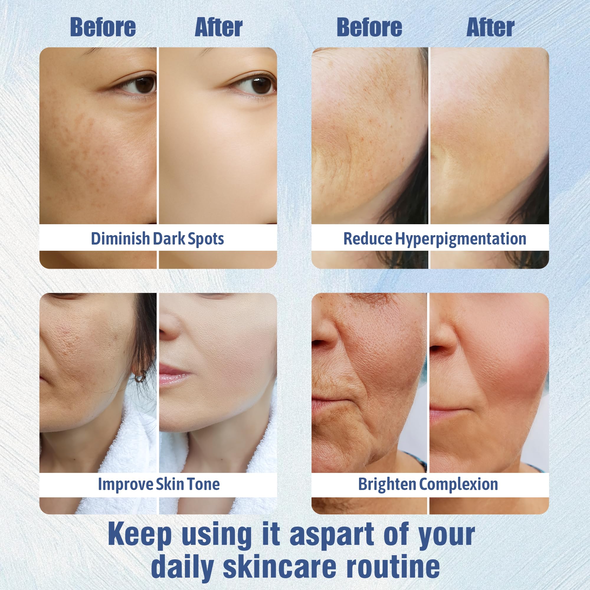 Luzia Glo Utilisation quotidien – visage et corps.